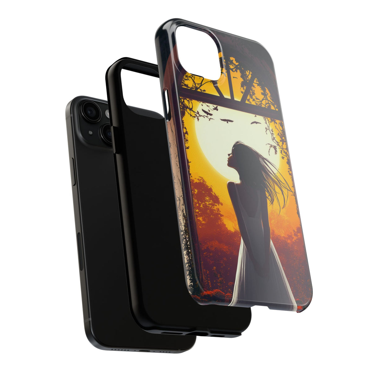 Fundas Premium MINUX para iPhone y Samsung Galaxy - Autumn Window
