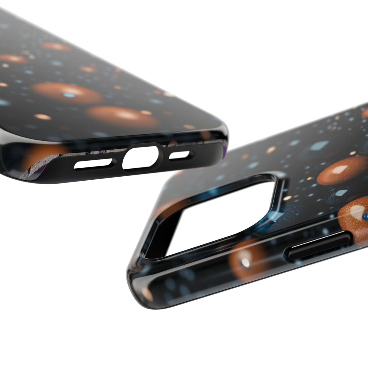 Fundas Premium MINUX para iPhone y Samsung Galaxy - Copper Pearl Constellation