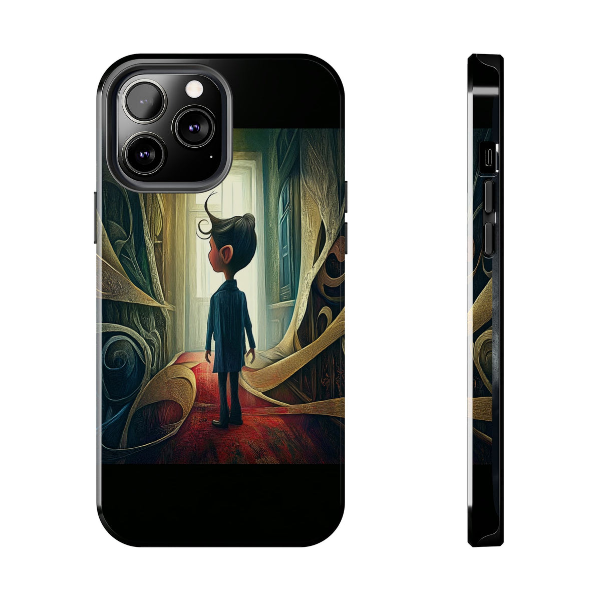 Fundas Premium MINUX para iPhone y Samsung Galaxy - Silent Corridor