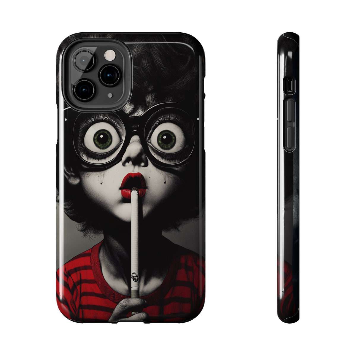 Fundas Premium MINUX para iPhone y Samsung Galaxy - Strange Little Smoker