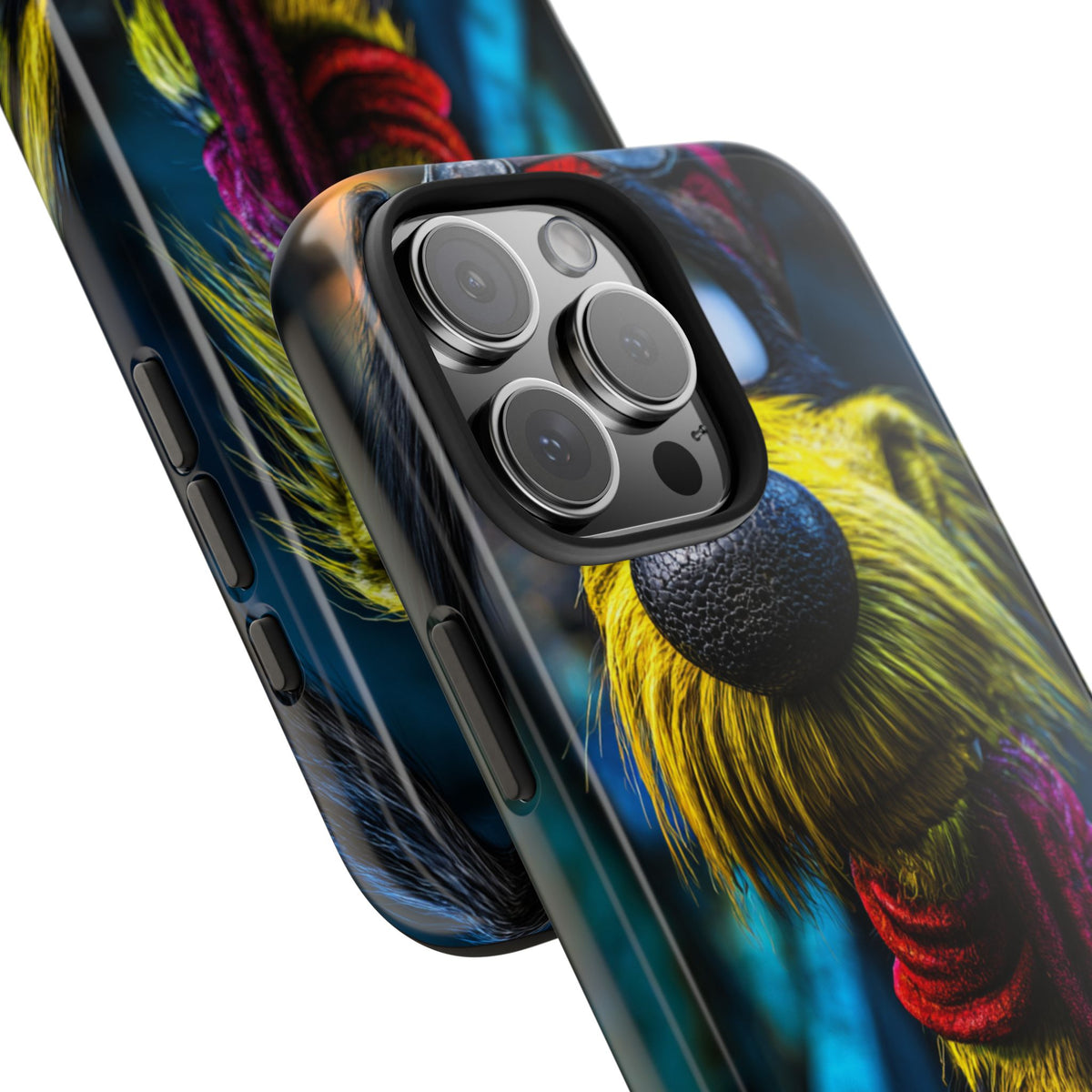 Funda Premium MINUX para iPhone y Samsung Galaxy - 3D dog 3