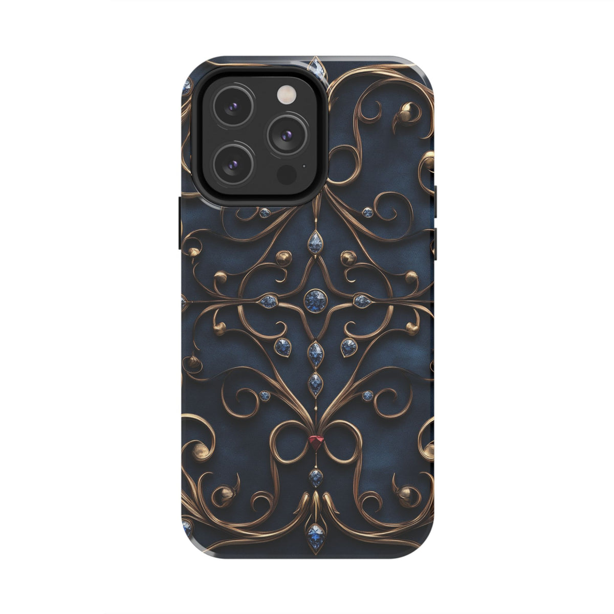 Fundas Premium MINUX para iPhone y Samsung Galaxy - Royal Gold Filigree