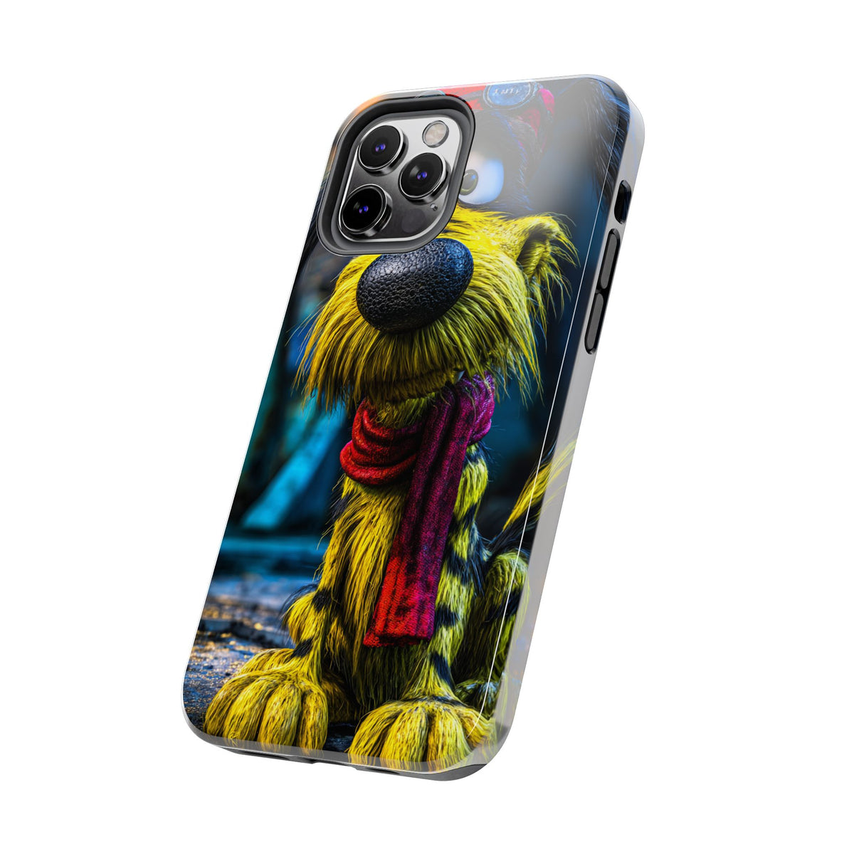 Funda Premium MINUX para iPhone y Samsung Galaxy - 3D dog 3
