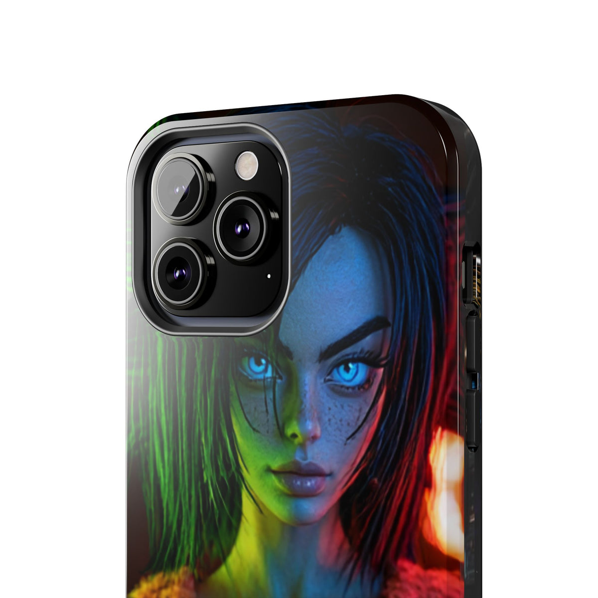 MINUX premium case - Neon girl 003