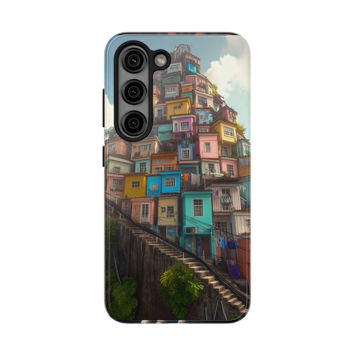 Funda Premium MINUX para iPhone y Samsung Galaxy - Favela 003