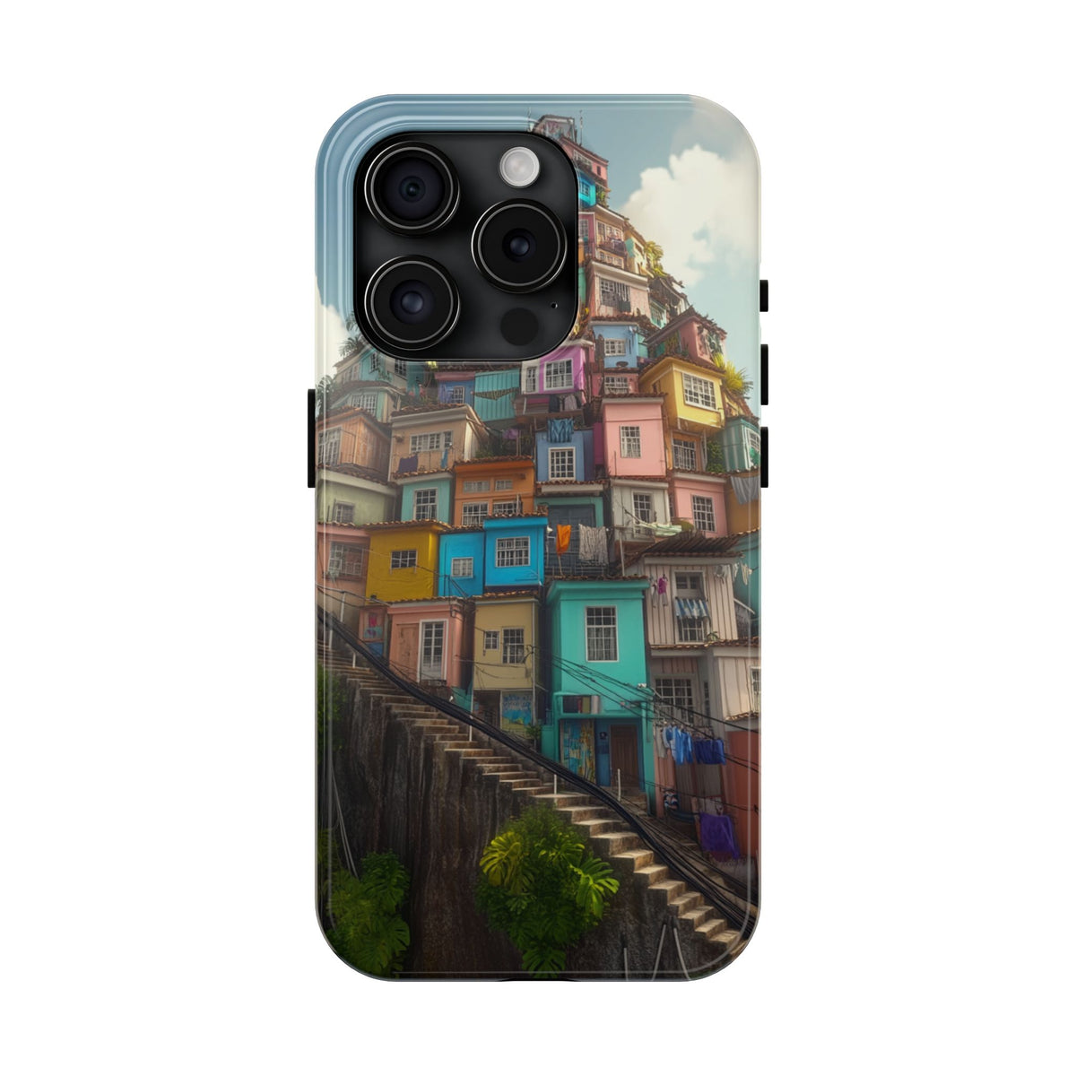Funda Premium MINUX para iPhone y Samsung Galaxy - Favela 003