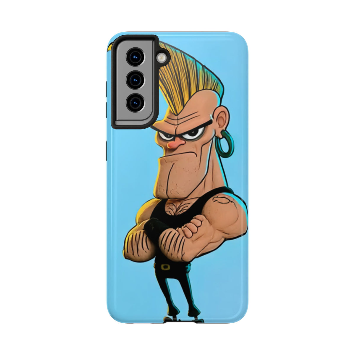 Funda Premium MINUX para iPhone y Samsung Galaxy - Golden Punk