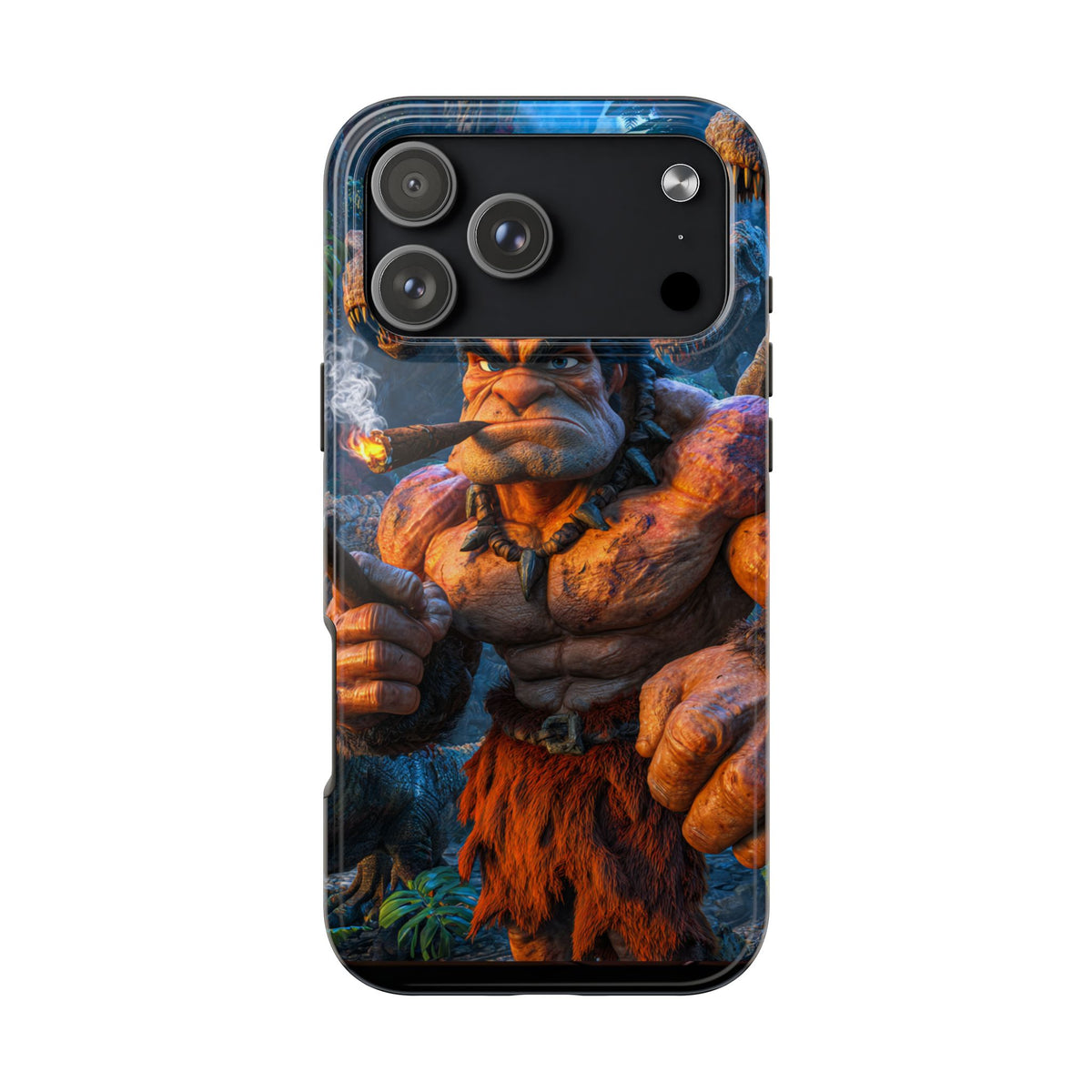 Funda Premium MINUX para iPhone y Samsung Galaxy - Caveman 003