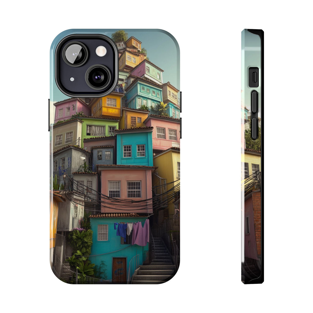 Funda Premium MINUX para iPhone y Samsung Galaxy - Favela 001