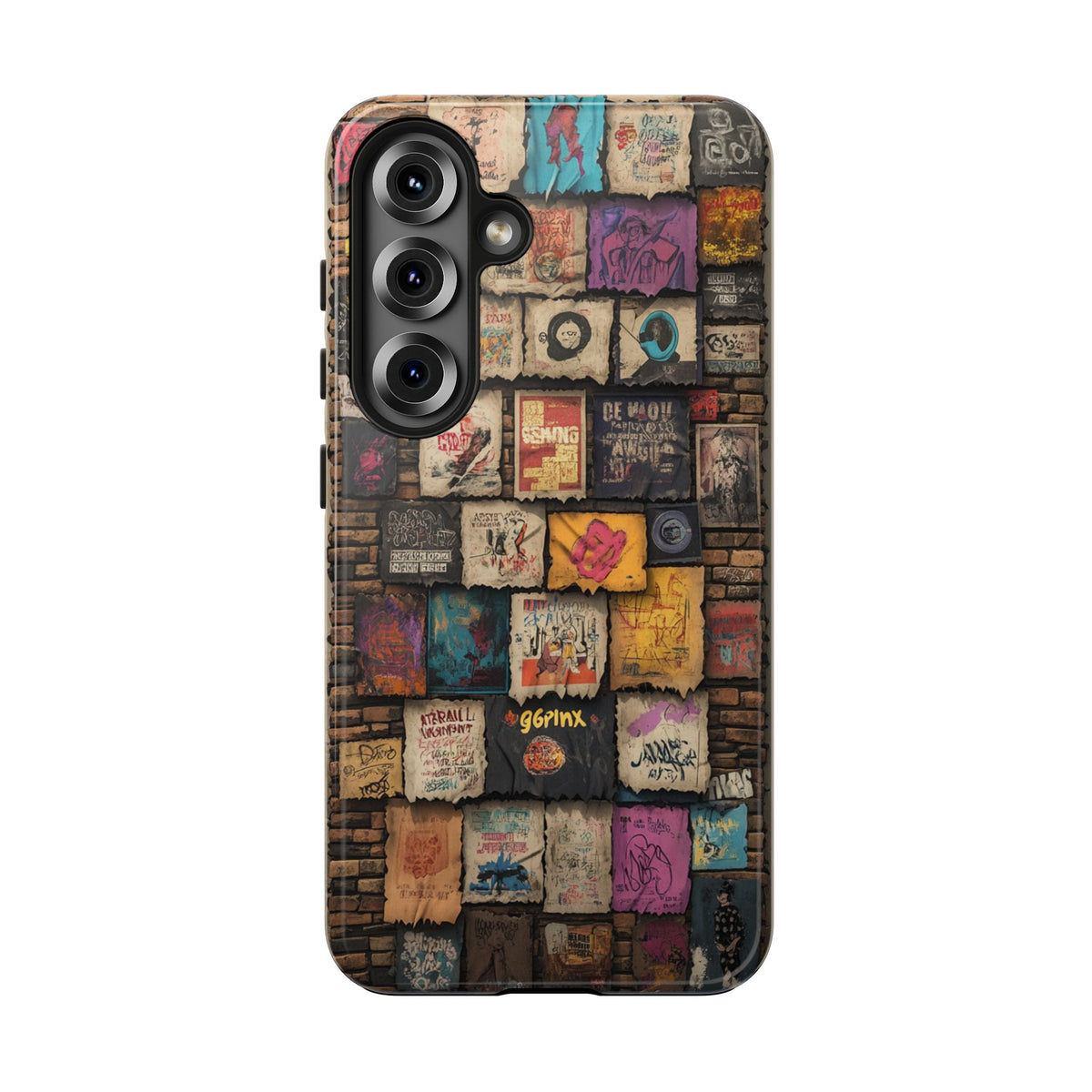 Funda Premium MINUX para iPhone y Samsung Galaxy - Paste Up Wall 001