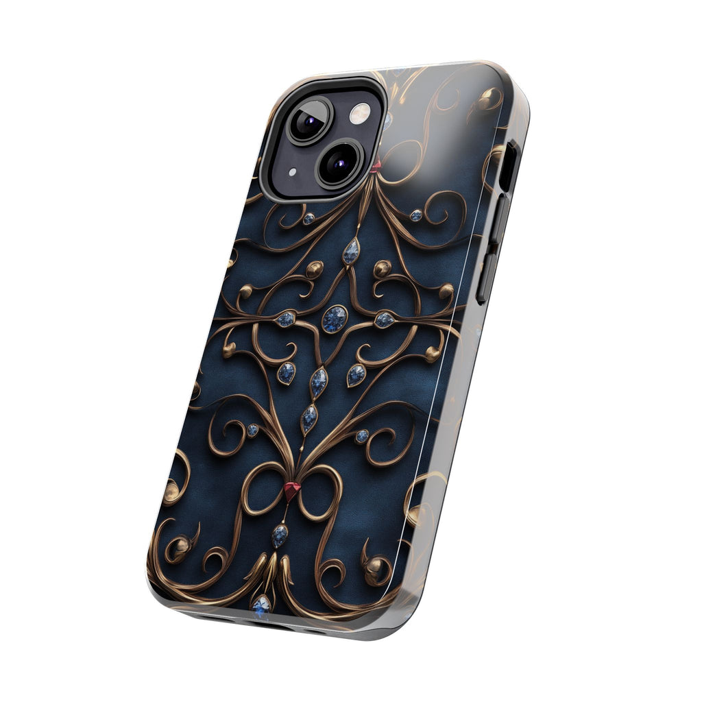Fundas Premium MINUX para iPhone y Samsung Galaxy - Royal Gold Filigree