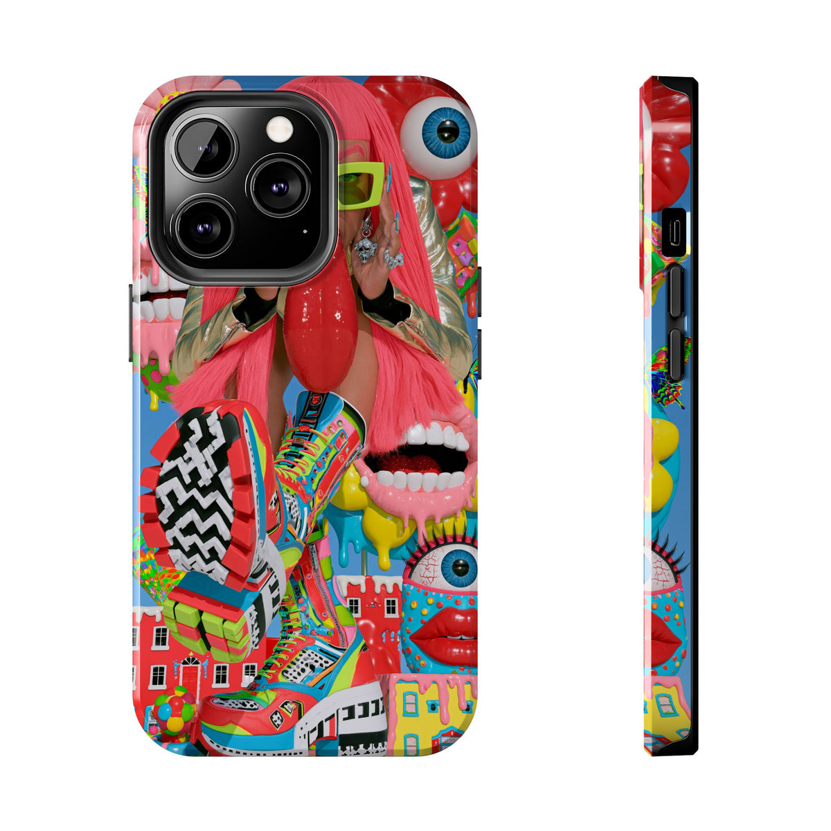Fundas Premium MINUX para iPhone y Samsung Galaxy - Crimson Dream Creature