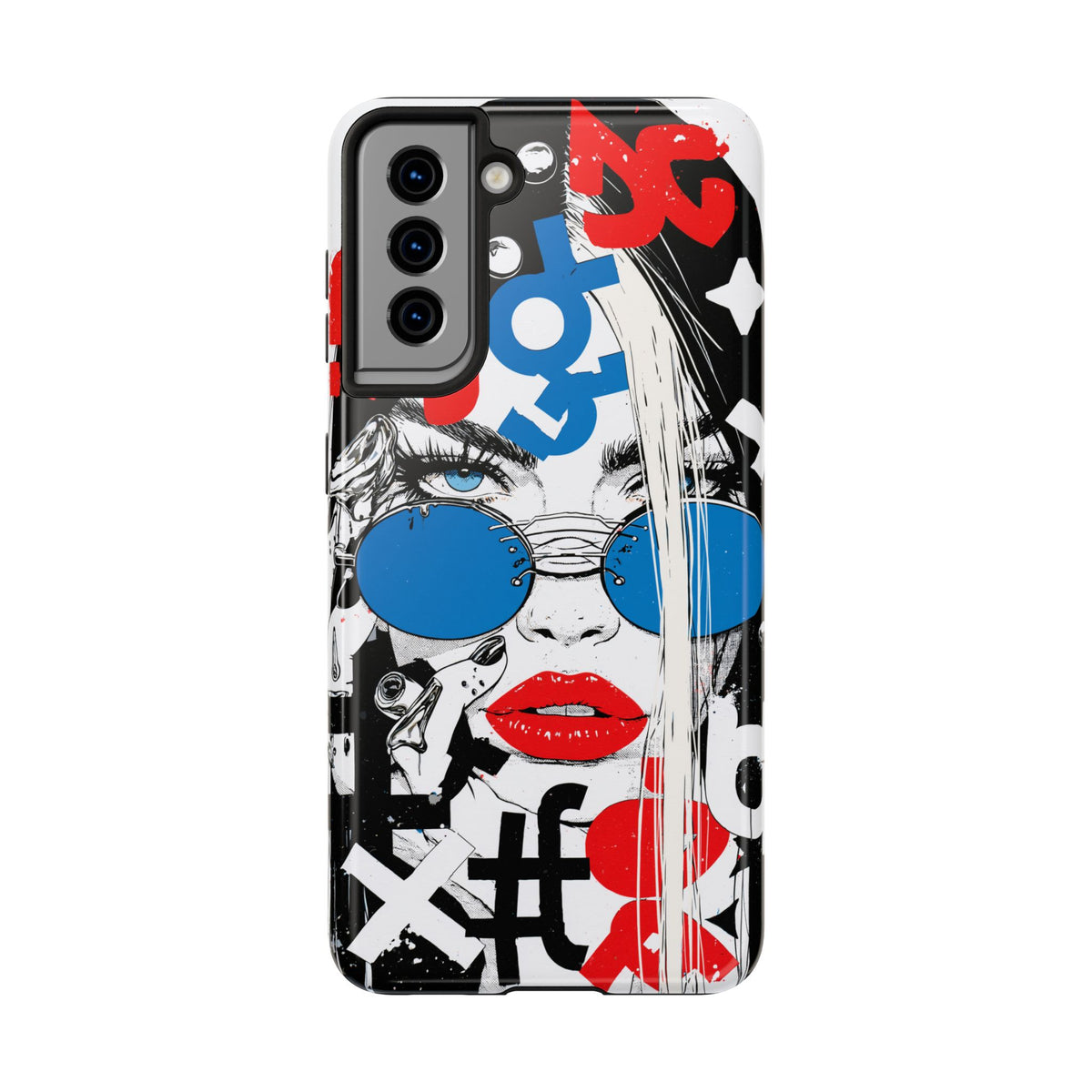 Fundas Premium MINUX para iPhone y Samsung Galaxy - Rebel Pop Portrait