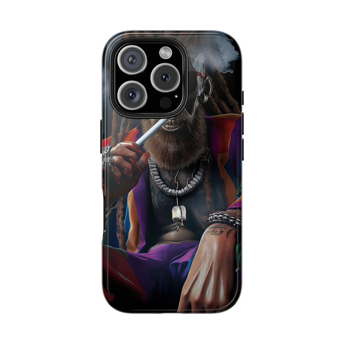 Funda Premium MINUX para iPhone y Samsung Galaxy - Dread Smoke