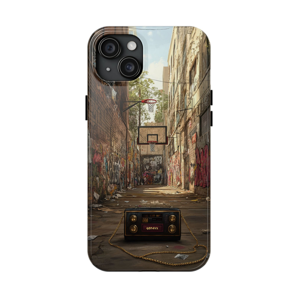 Funda Premium MINUX para iPhone y Samsung Galaxy - Street Radio 001