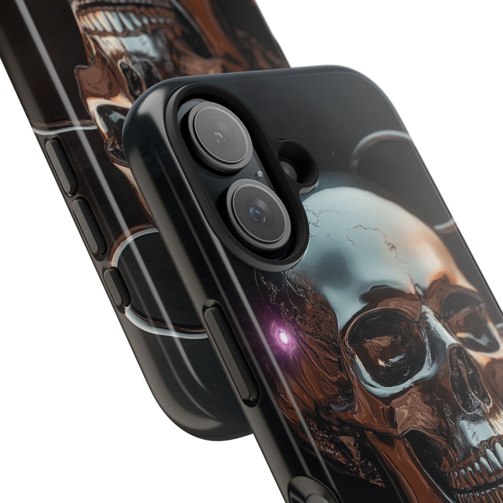 Funda Premium MINUX para iPhone y Samsung Galaxy - Iron Skull 002
