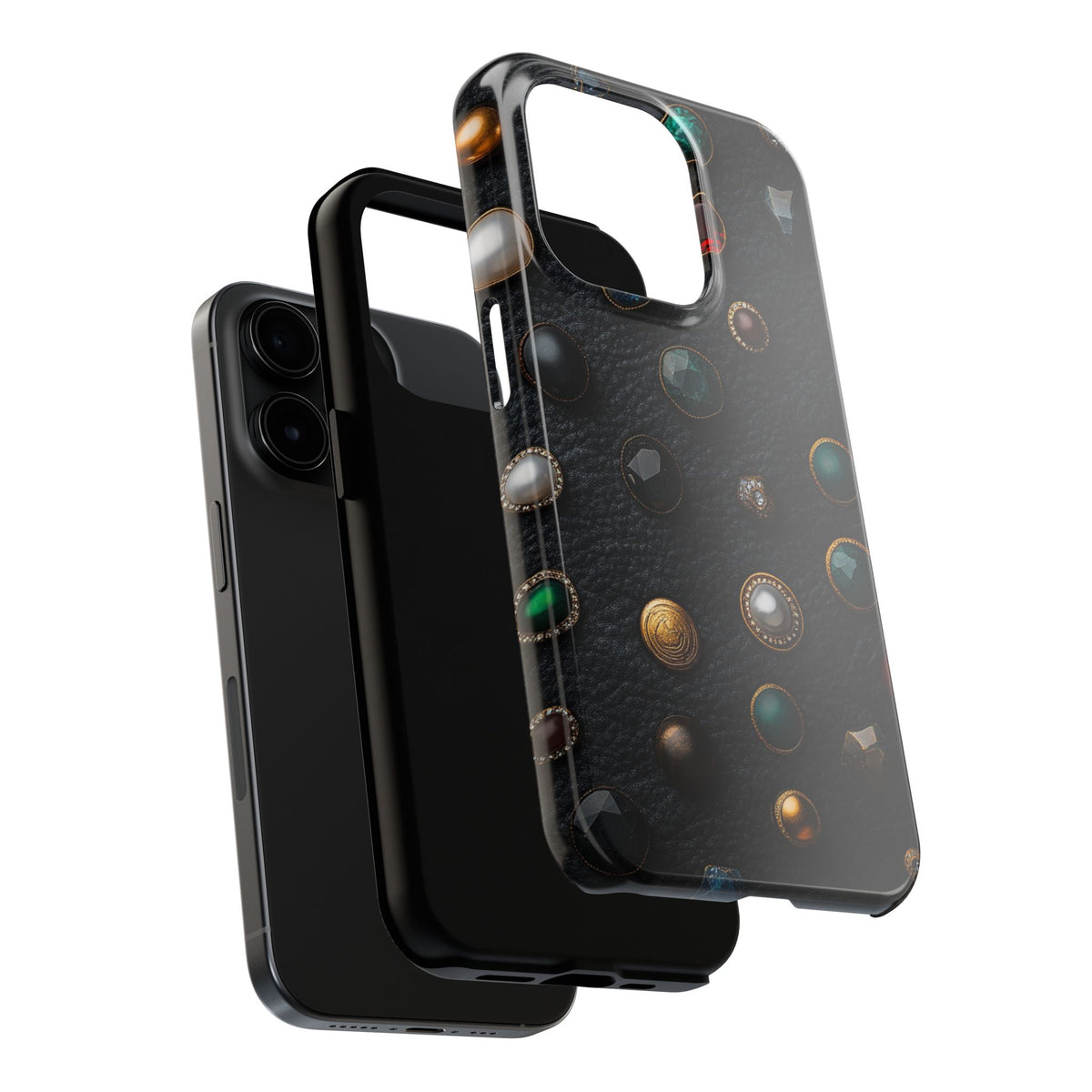 Fundas Premium MINUX para iPhone y Samsung Galaxy - Jewel Pebble Collection