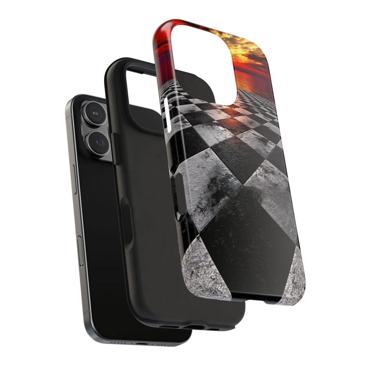 Premium case MINUX - Chess floor