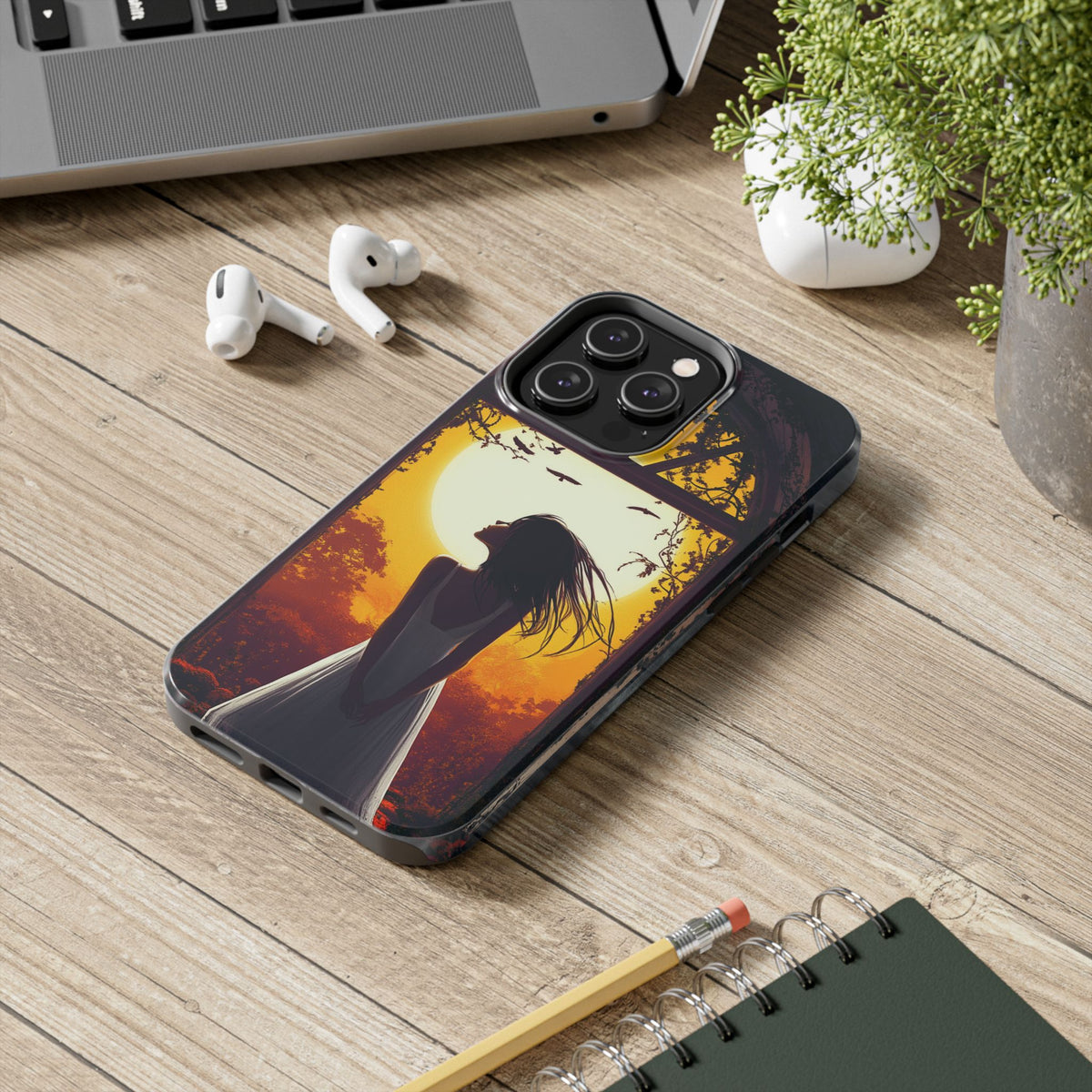 Fundas Premium MINUX para iPhone y Samsung Galaxy - Autumn Window