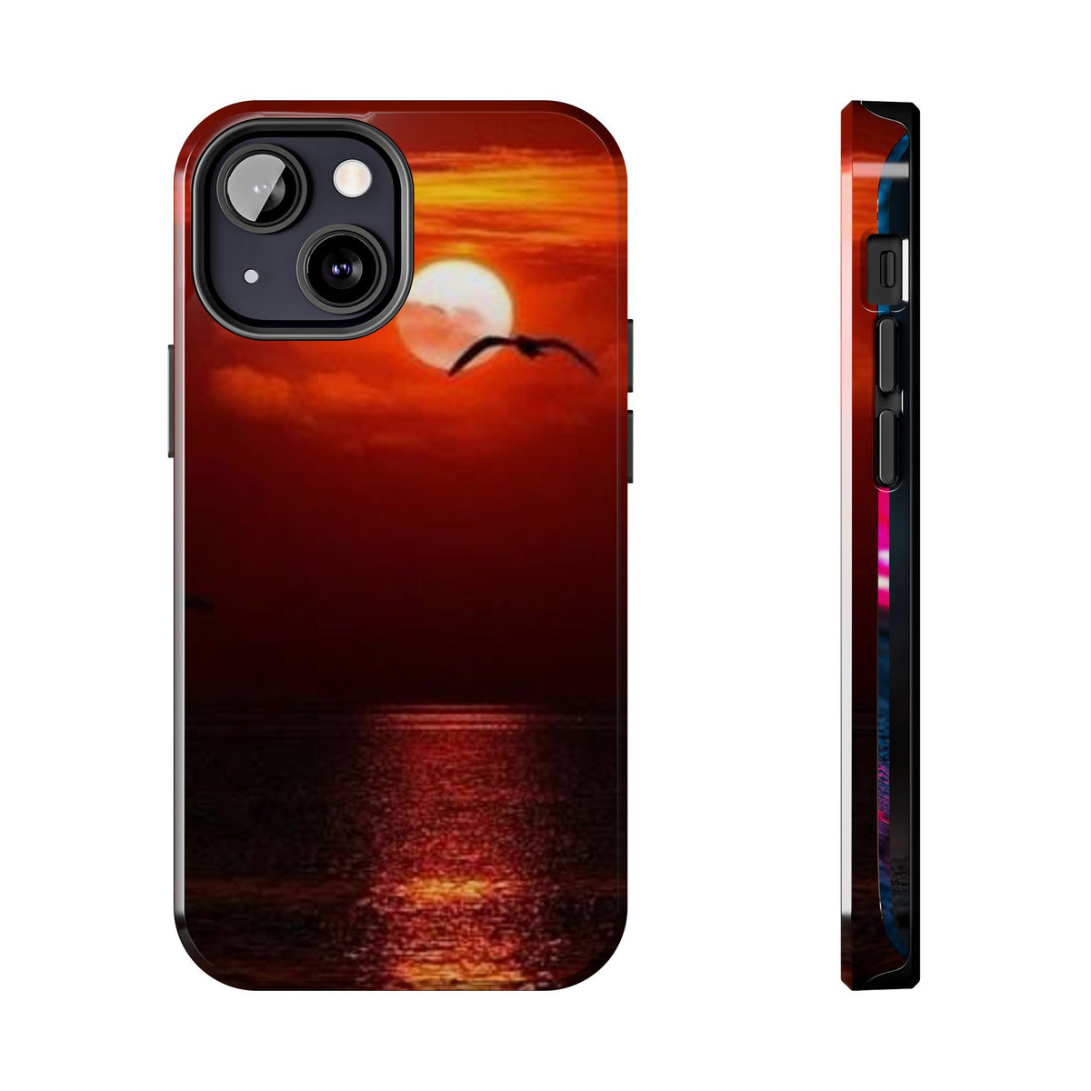 Funda Premium MINUX para iPhone y Samsung Galaxy - Sunset Tide
