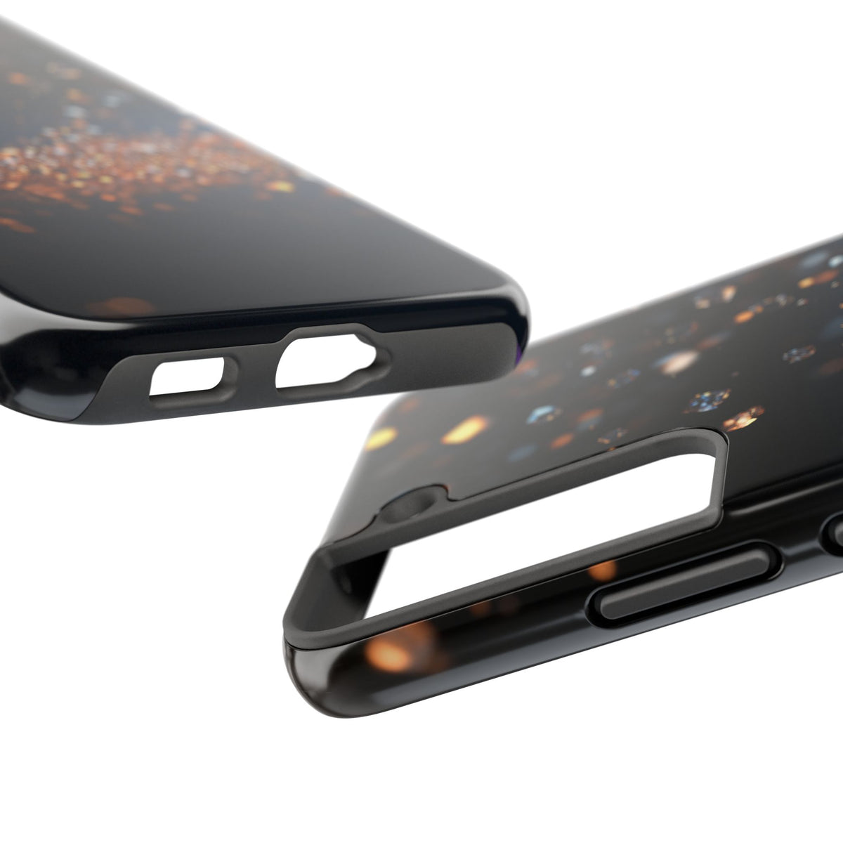 Fundas Premium MINUX para iPhone y Samsung Galaxy - Golden Diamond Dust