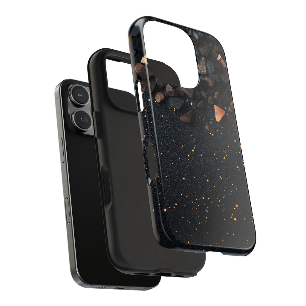 Fundas Premium MINUX para iPhone y Samsung Galaxy - Obsidian Stone Mosaic