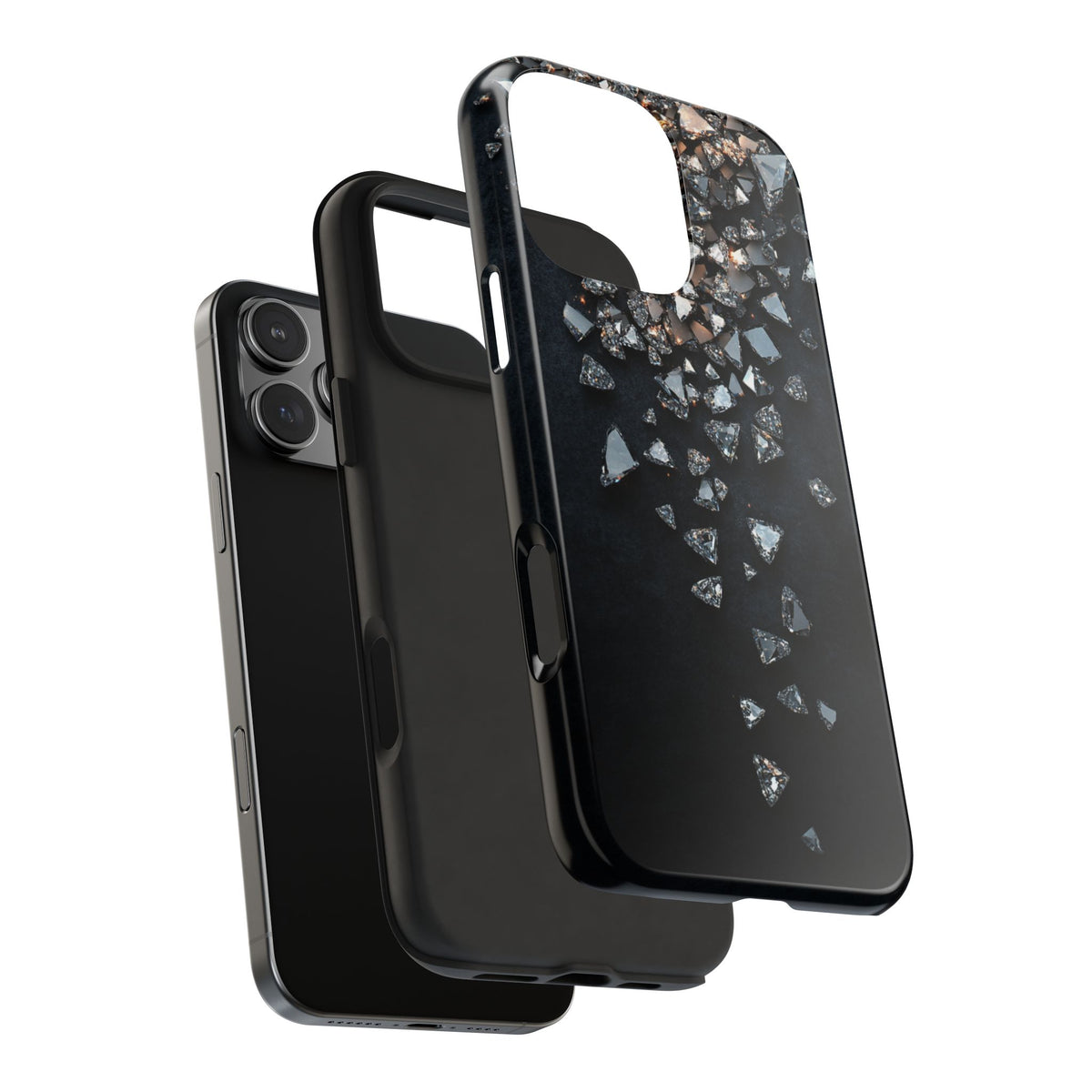 Funda premium  MINUX - Silver Shard Cascade