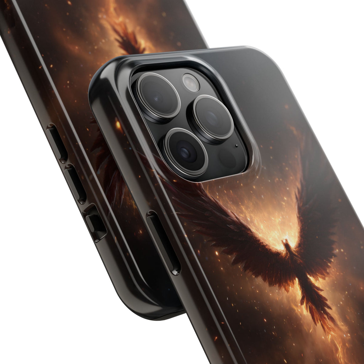 Funda Premium MINUX para iPhone y Samsung Galaxy - Phoenix Rise