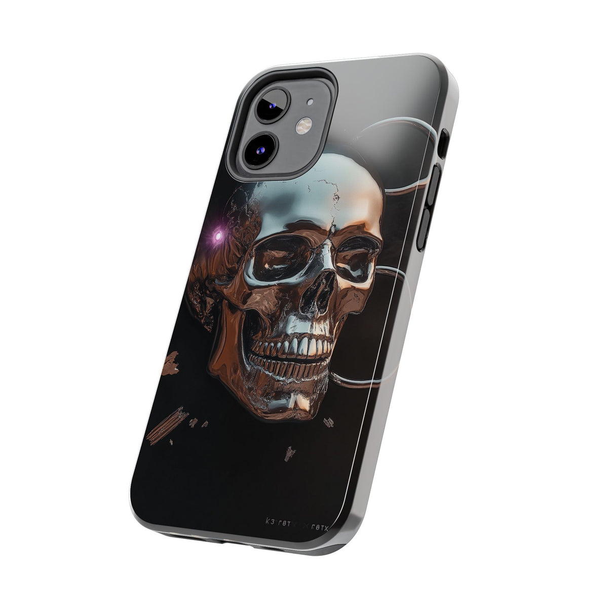 Funda Premium MINUX para iPhone y Samsung Galaxy - Iron Skull 002