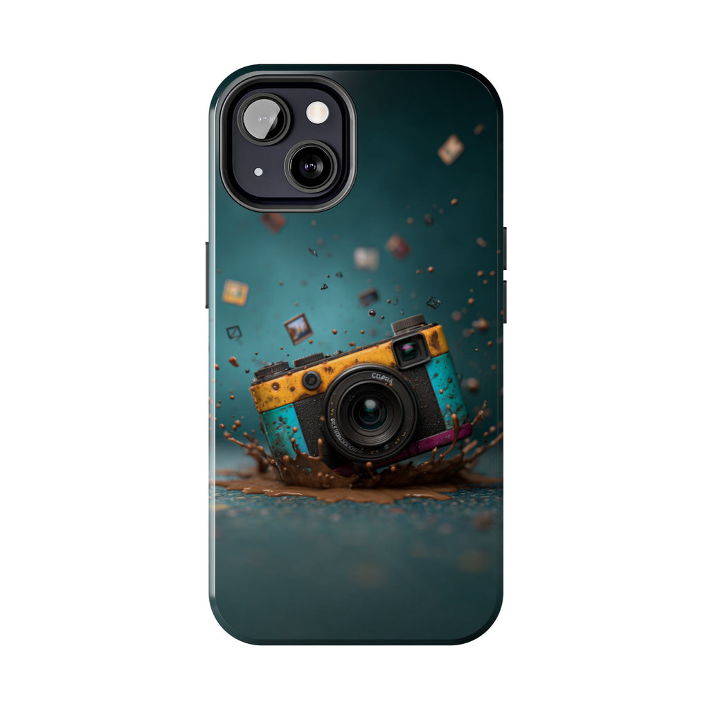 Funda Premium MINUX para iPhone y Samsung Galaxy - Color camera