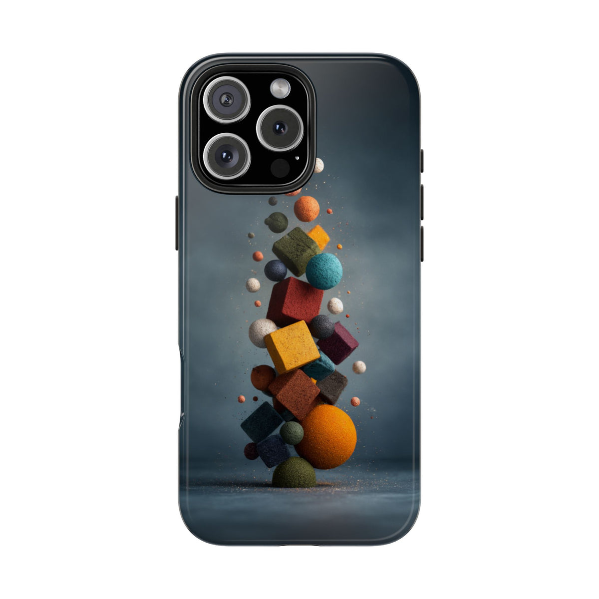 Funda Premium MINUX para iPhone y Samsung Galaxy - Color Shapes 001