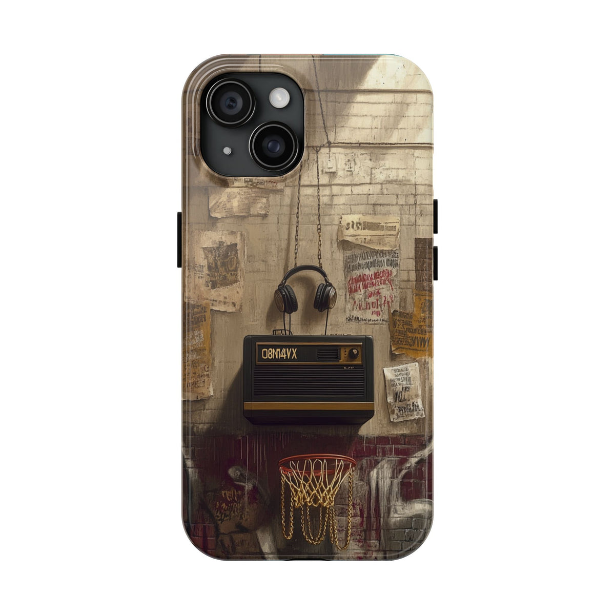 Funda Premium MINUX para iPhone y Samsung Galaxy - Street Radio 003