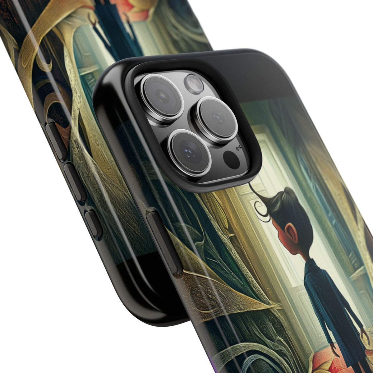 Fundas Premium MINUX para iPhone y Samsung Galaxy - Silent Corridor