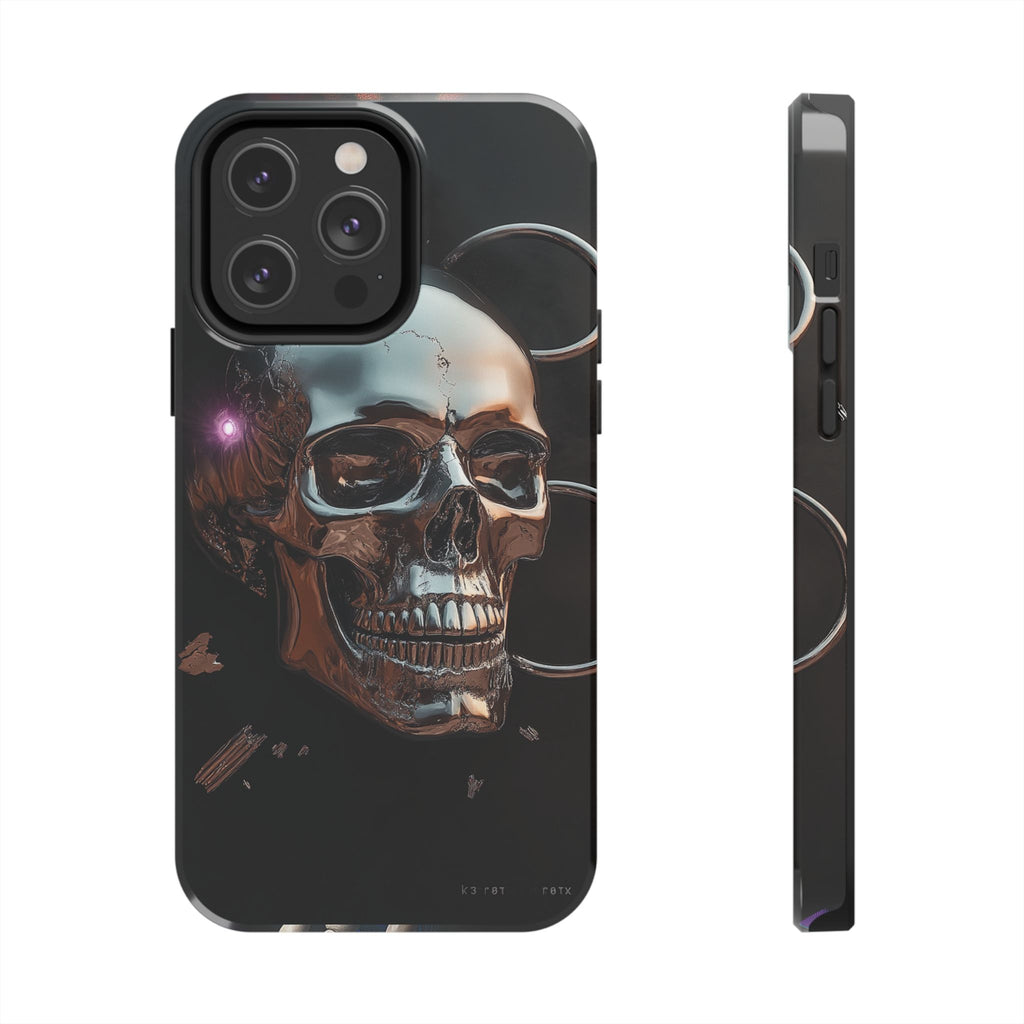 Funda Premium MINUX para iPhone y Samsung Galaxy - Iron Skull 002