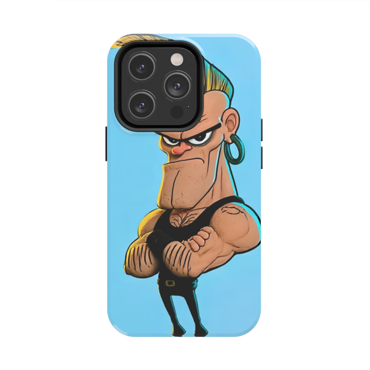 Funda Premium MINUX para iPhone y Samsung Galaxy - Golden Punk