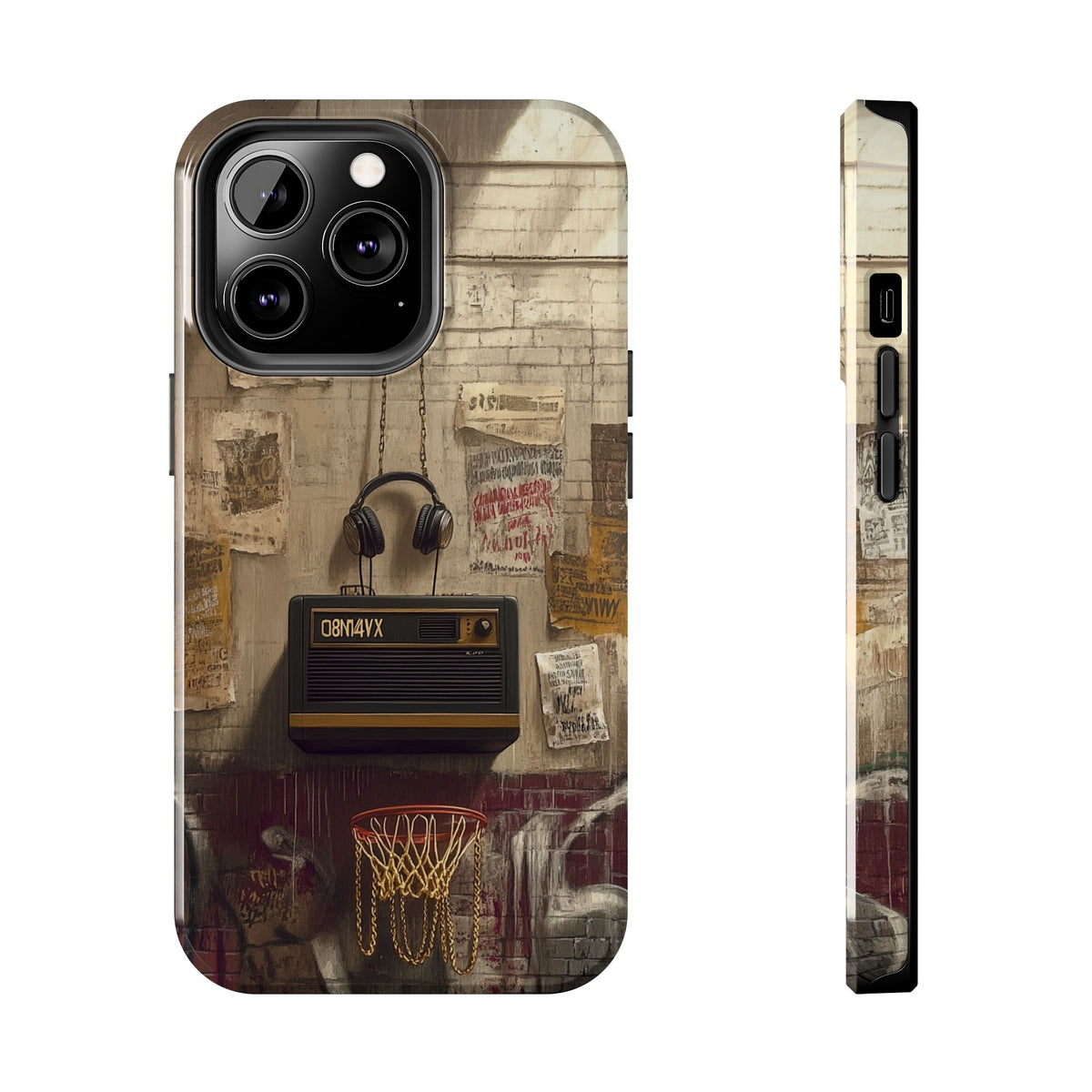 Funda Premium MINUX para iPhone y Samsung Galaxy - Street Radio 003
