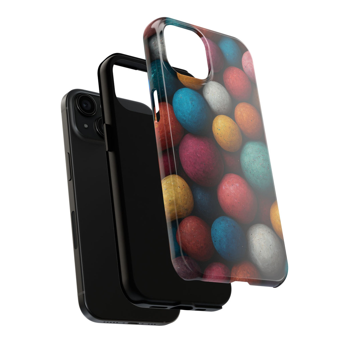 Funda Premium MINUX para iPhone y Samsung Galaxy - Colored Balls 001