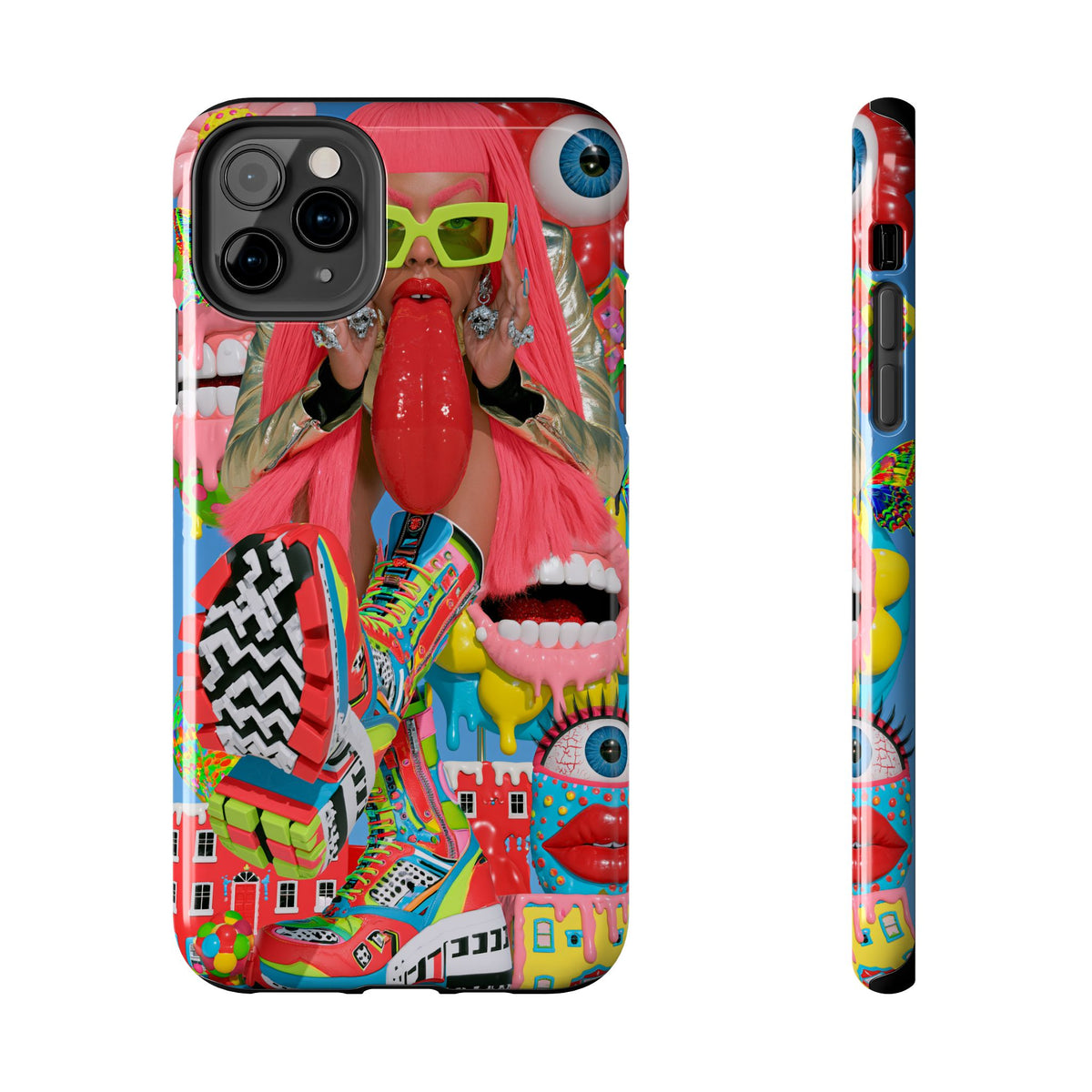 Fundas Premium MINUX para iPhone y Samsung Galaxy - Crimson Dream Creature