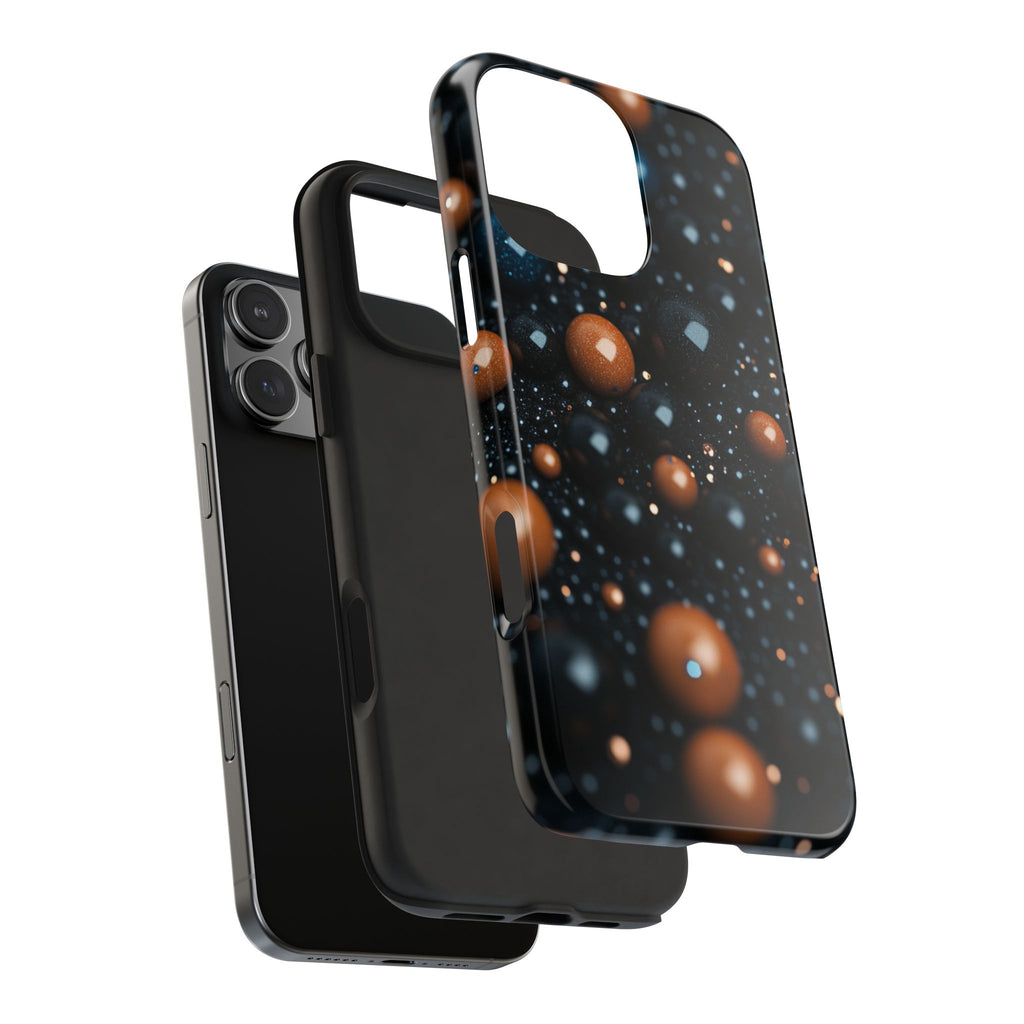 Fundas Premium MINUX para iPhone y Samsung Galaxy - Copper Pearl Constellation