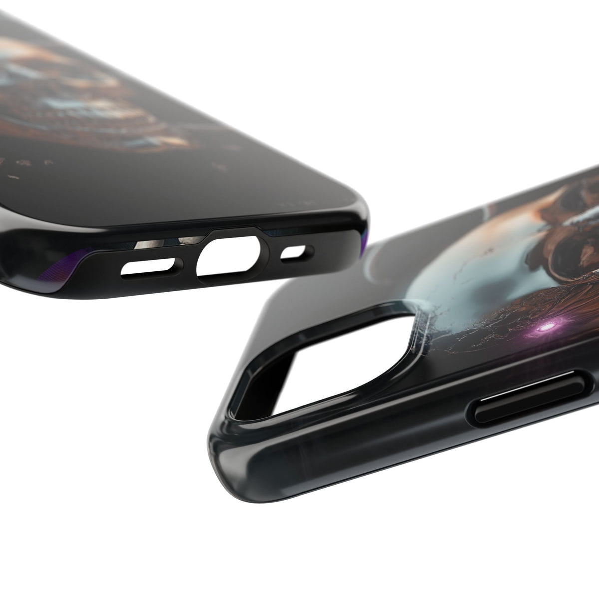 Funda Premium MINUX para iPhone y Samsung Galaxy - Iron Skull 002