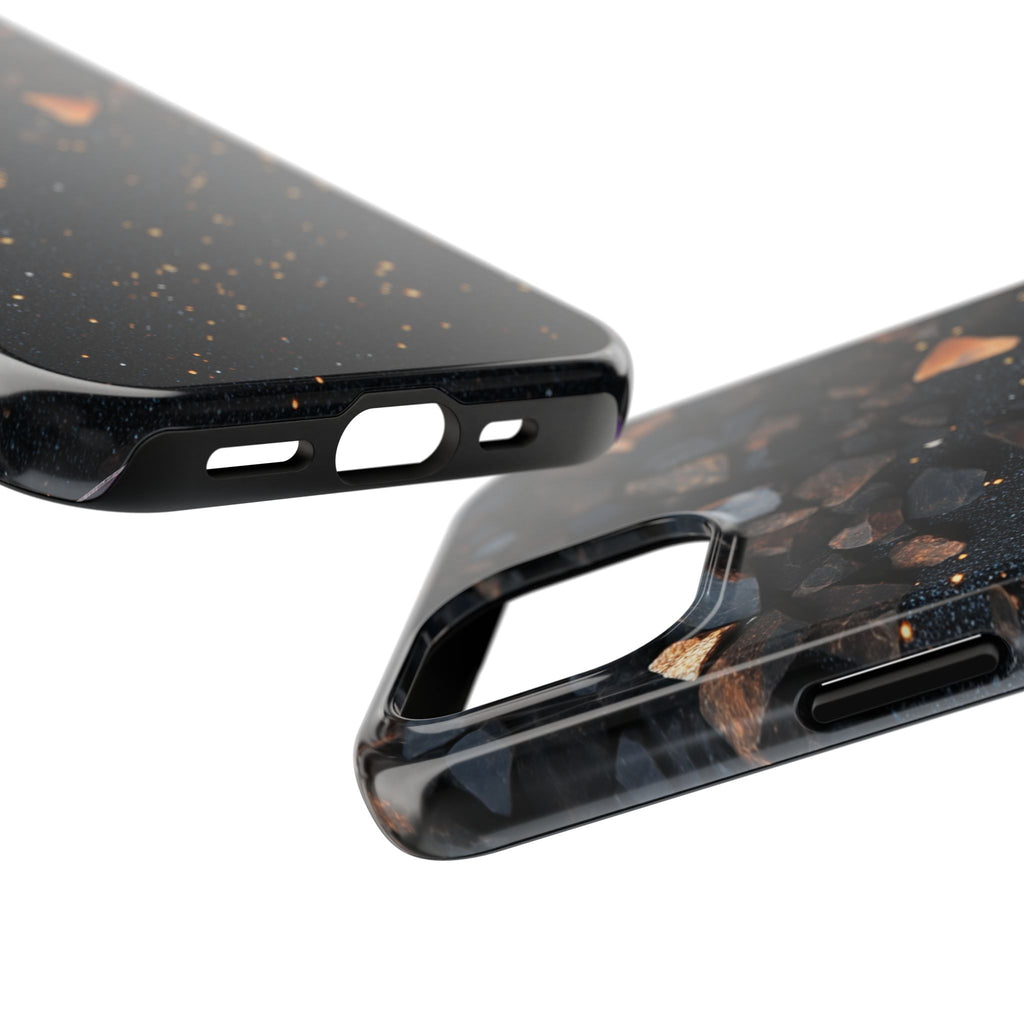 Fundas Premium MINUX para iPhone y Samsung Galaxy - Obsidian Stone Mosaic