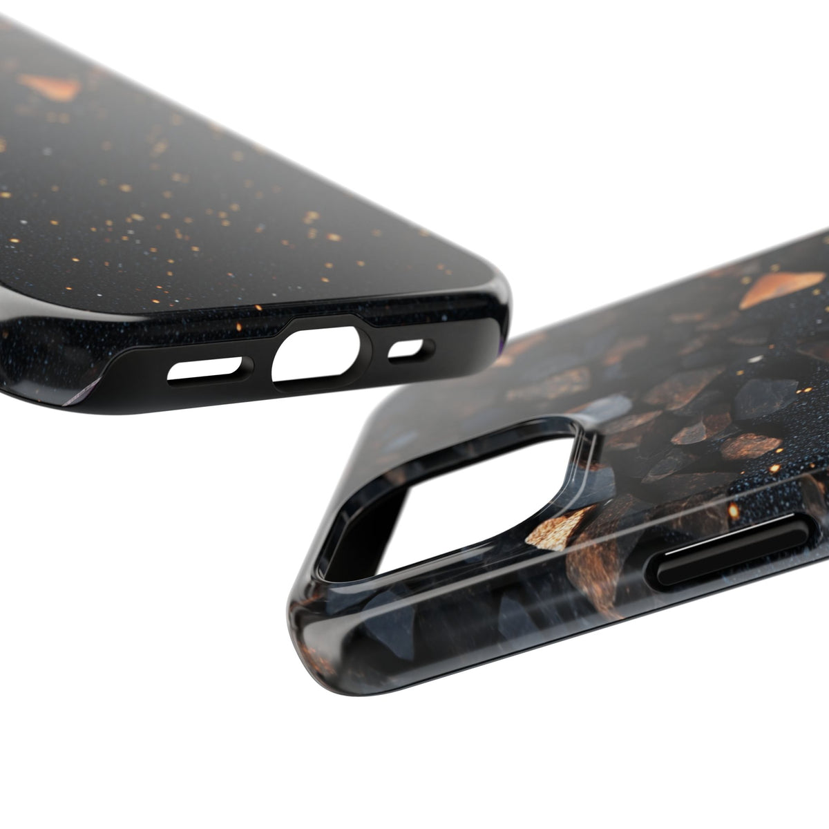 Fundas Premium MINUX para iPhone y Samsung Galaxy - Obsidian Stone Mosaic