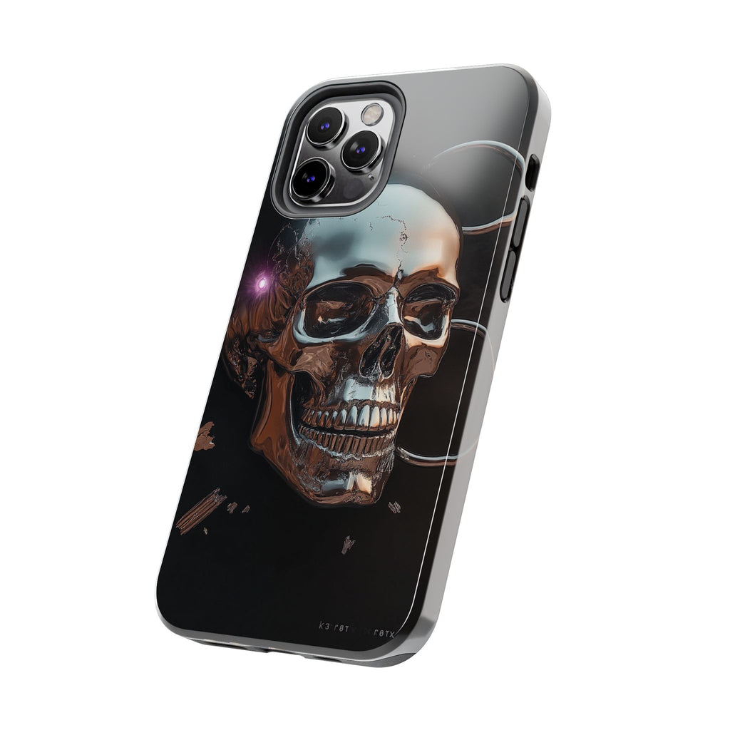 Funda Premium MINUX para iPhone y Samsung Galaxy - Iron Skull 002