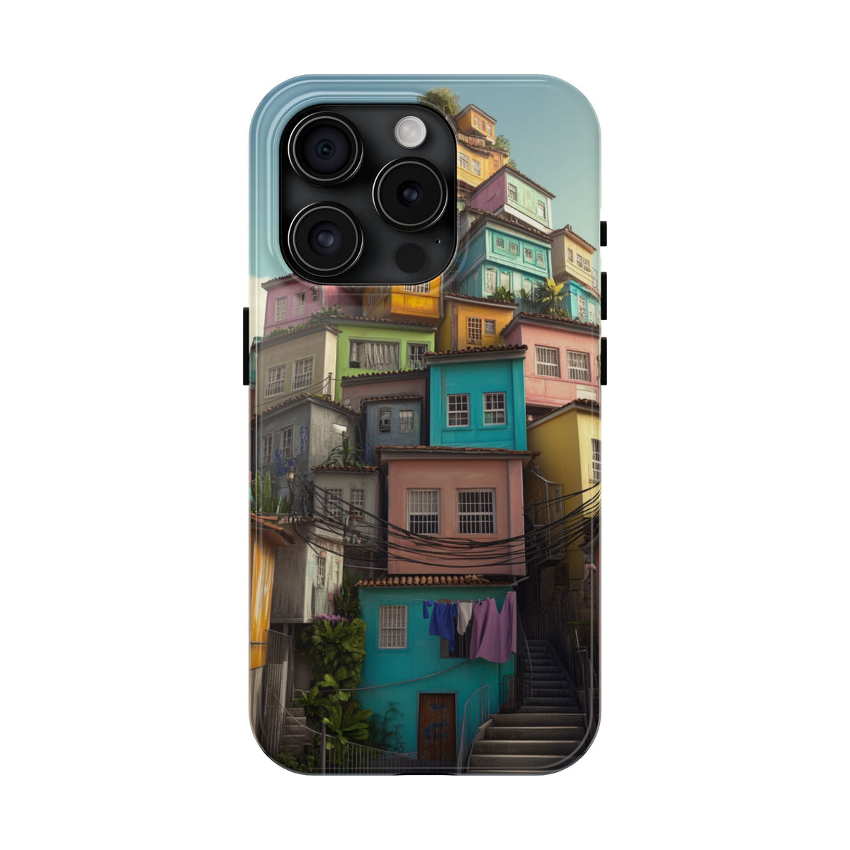 Funda Premium MINUX para iPhone y Samsung Galaxy - Favela 001