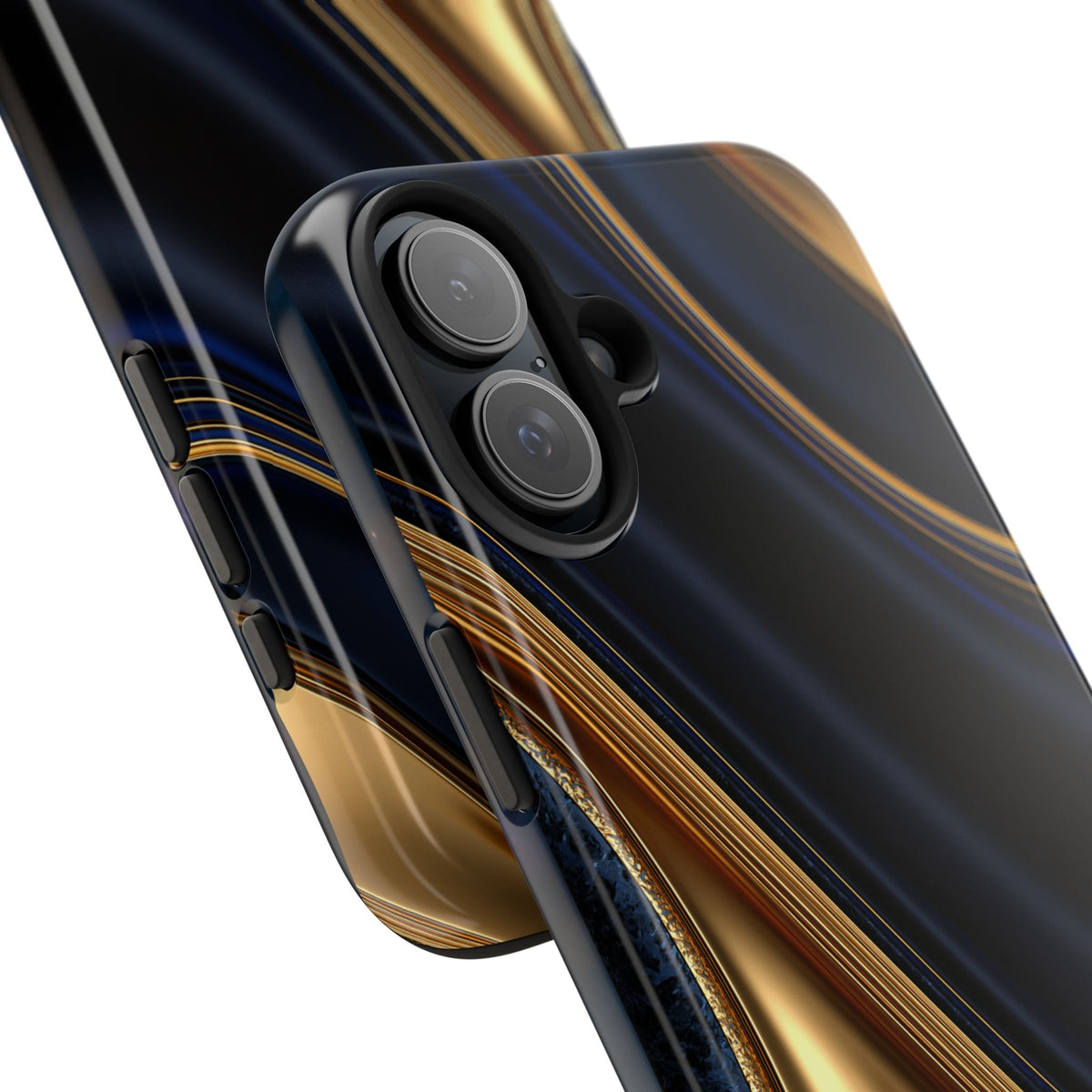 Funda Premium MINUX para iPhone y Samsung Galaxy - Liquid Gold