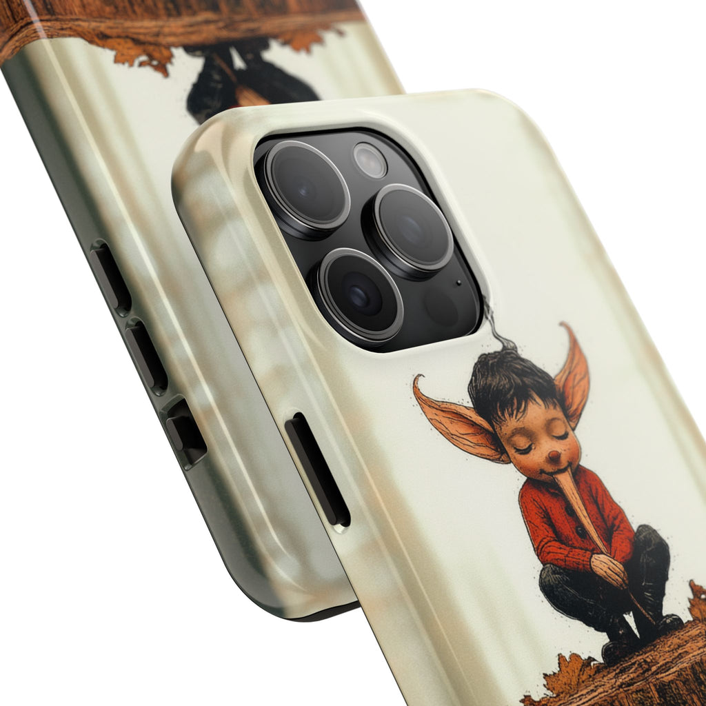 Fundas Premium MINUX para iPhone y Samsung Galaxy - Tiny Forest Guardian