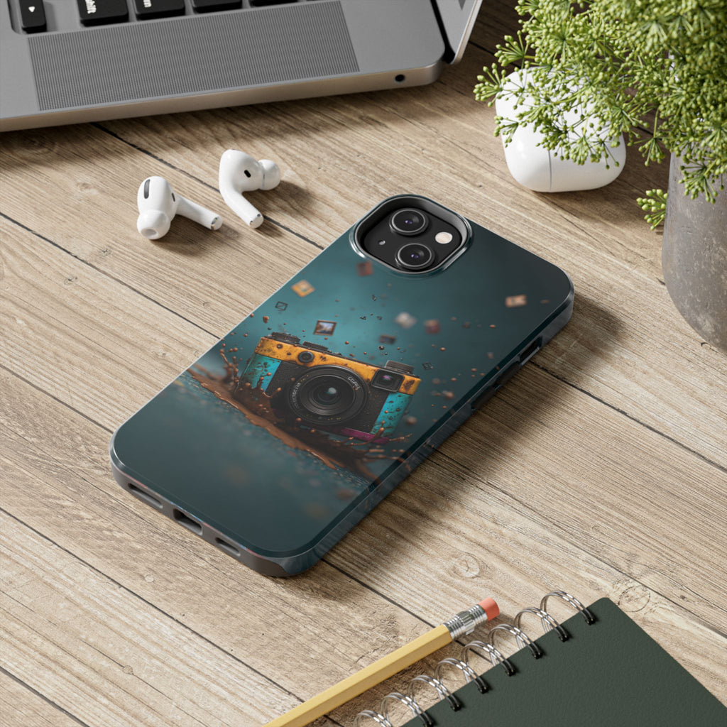 Funda Premium MINUX para iPhone y Samsung Galaxy - Color camera