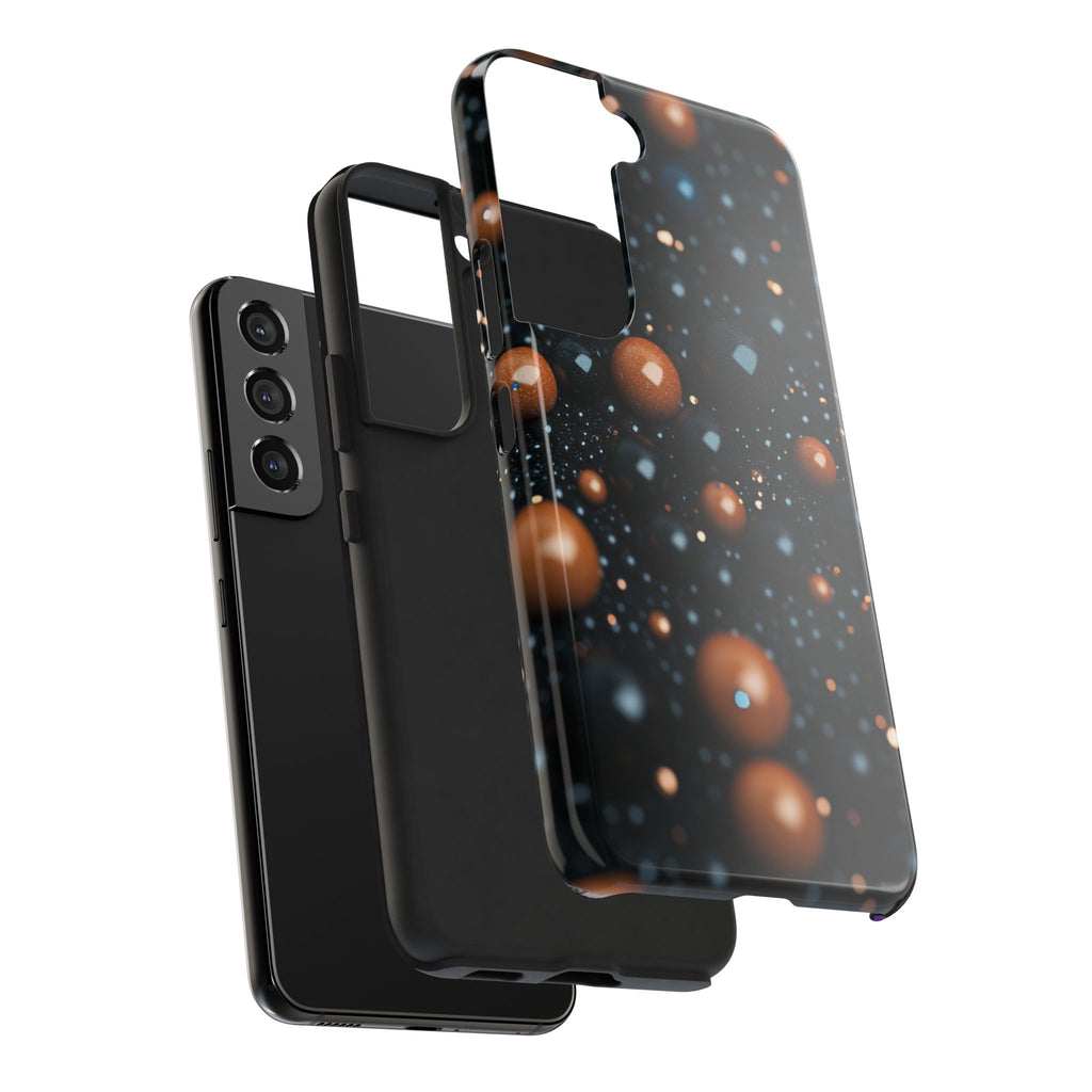 Fundas Premium MINUX para iPhone y Samsung Galaxy - Copper Pearl Constellation