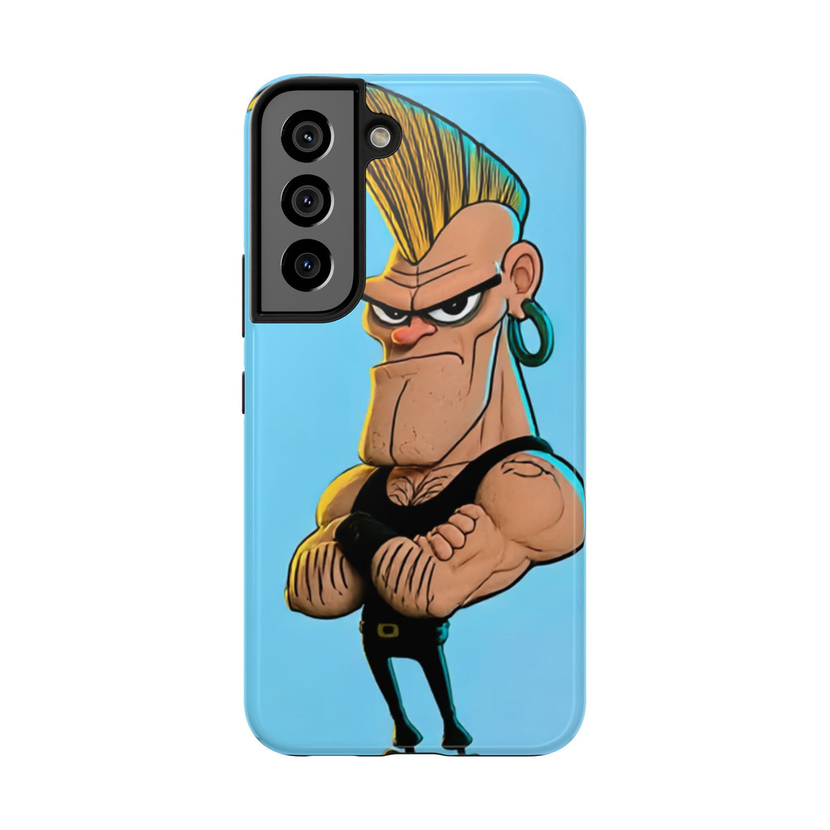 Funda Premium MINUX para iPhone y Samsung Galaxy - Golden Punk
