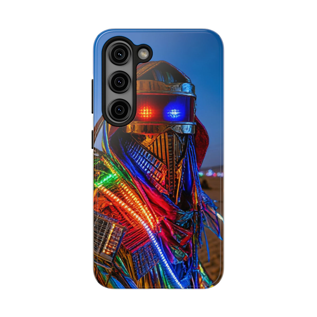Funda Premium MINUX para iPhone y Samsung Galaxy - Cyberpunk Rave 001